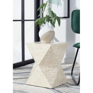 HNH 8109 beige mother of pearl stool (1)